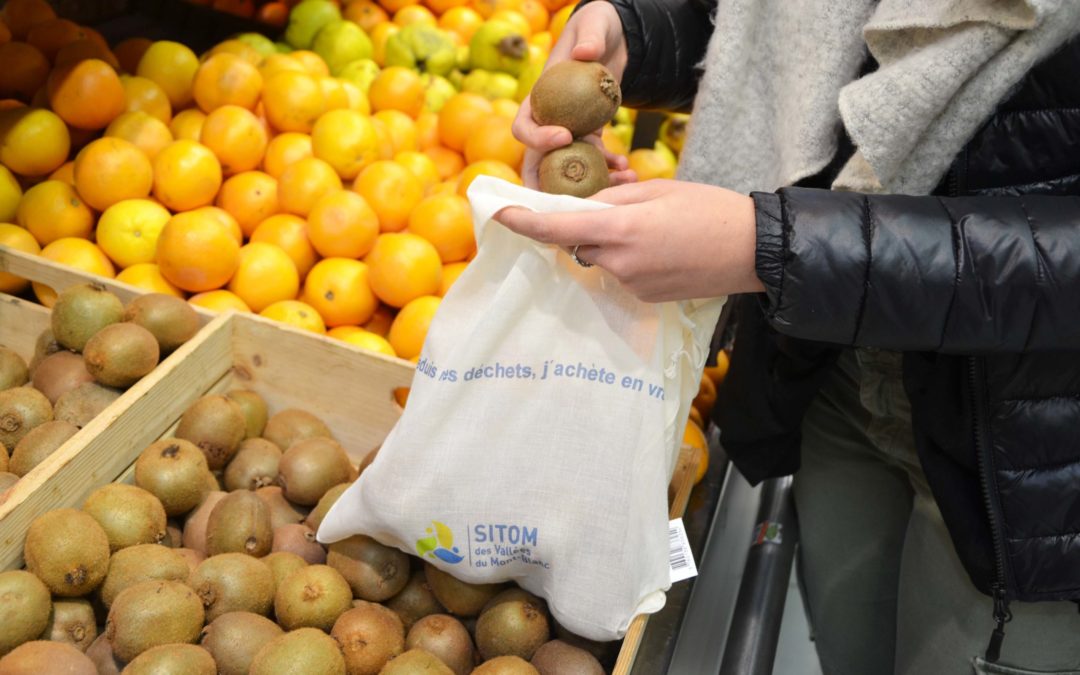 Réduire les emballages grâce aux sacs à vrac