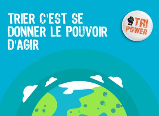 FAITES UN GESTE POUR LA PLANÈTE EN APPRENANT À RECYCLER !